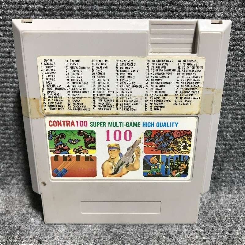 CONTRA 100 IN 1 NINTENDO NES