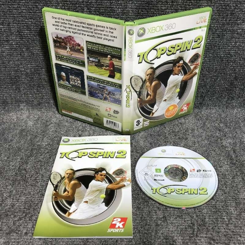 TOP SPIN 2 MICROSOFT XBOX 360