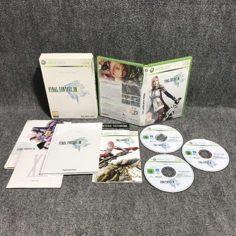 FINAL FANTASY XIII COLECCIONISTA MICROSOFT XBOX 360