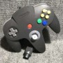 CONTROLLER GRIS NEGRO MARIO KART NINTENDO 64 MANDO