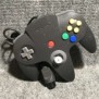 CONTROLLER GRIS NEGRO MARIO KART NINTENDO 64 MANDO