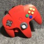 CONTROLLER ROJO NINTENDO 64 MANDO