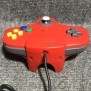 CONTROLLER ROJO NINTENDO 64 MANDO