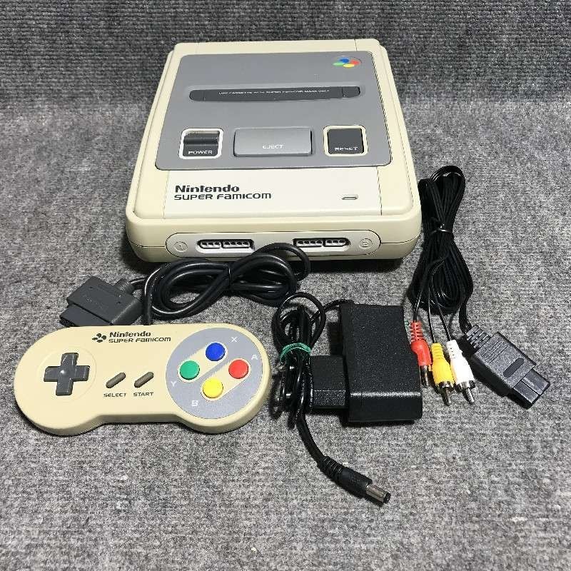 CONSOLA NINTENDO SUPER FAMICOM JAP+MANDO+AV+AC