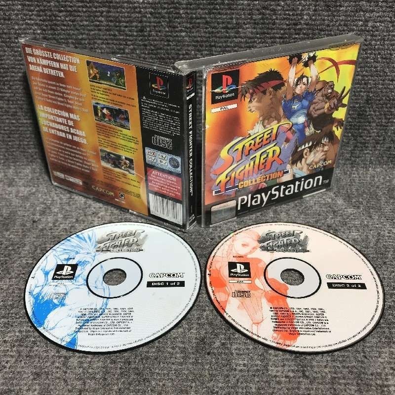 STREET FIGHTER COLLECTION SONY PLAYSTATION PS1