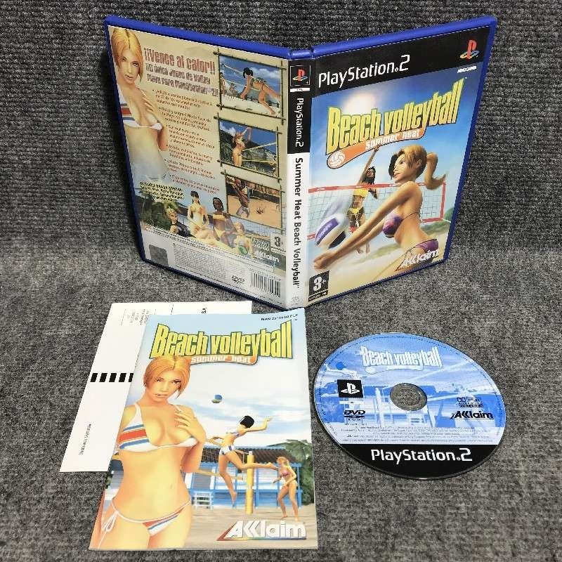 SUMMER HEAT BEACH VOLLEYBALL SONY PLAYSTATION 2 PS2