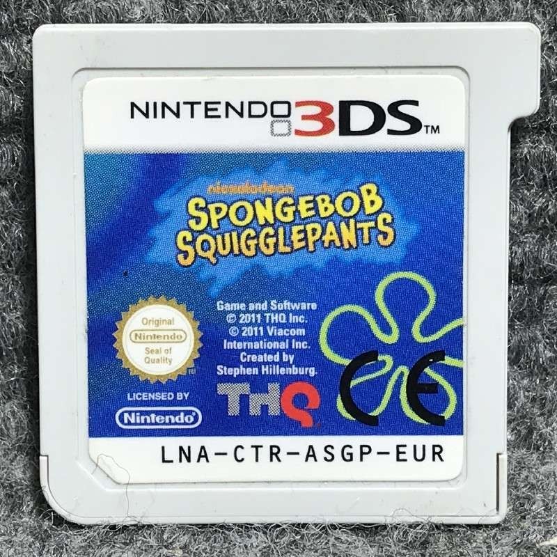 SPONGEBOB SQUIGGLEPANTS NINTENDO 3DS