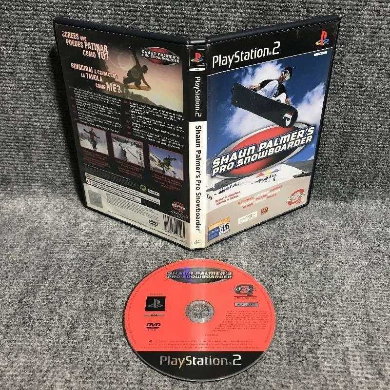 SHAUN PALMERS PRO SNOWBOARDER SONY PLAYSTATION 2 PS2