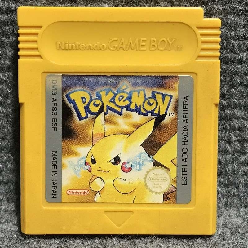 POKEMON AMARILLO NINTENDO GAME BOY GB