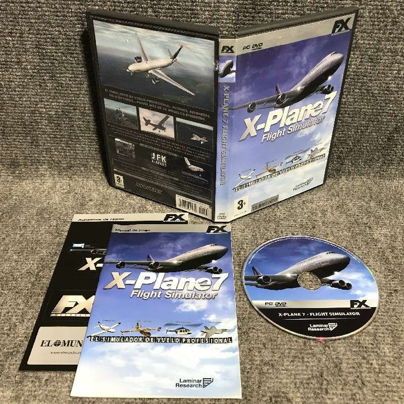 X PLANE 7 FLIGHT SIMULATOR PC