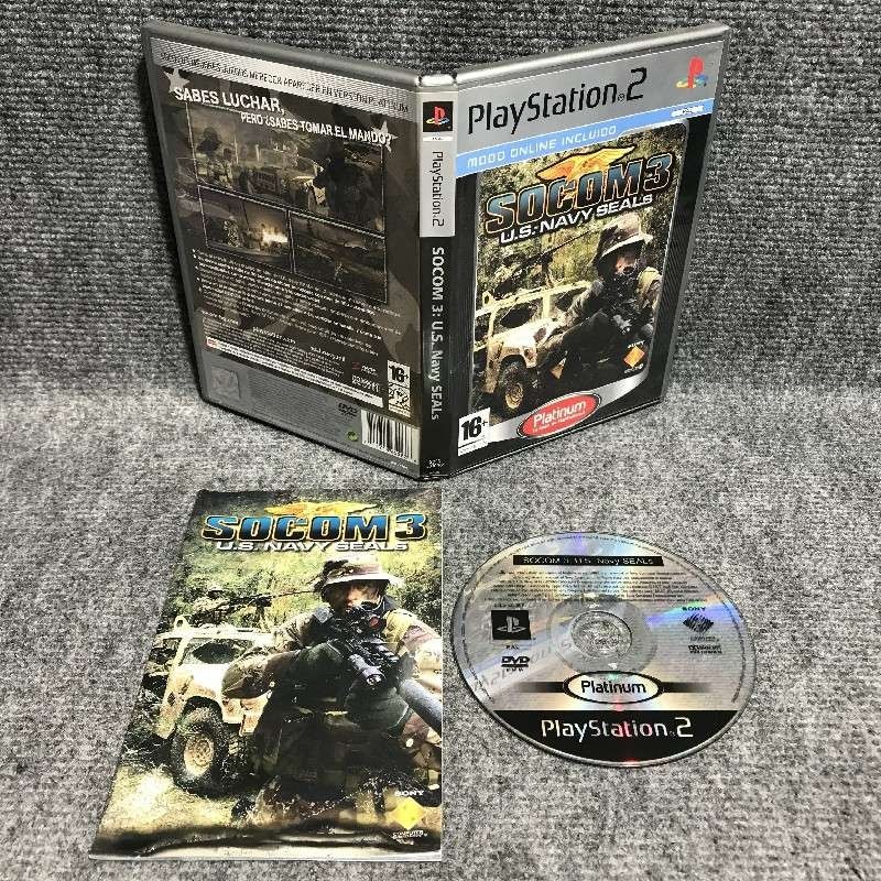 SOCOM 3 US NAVY SEALS SONY PLAYSTATION 2 PS2