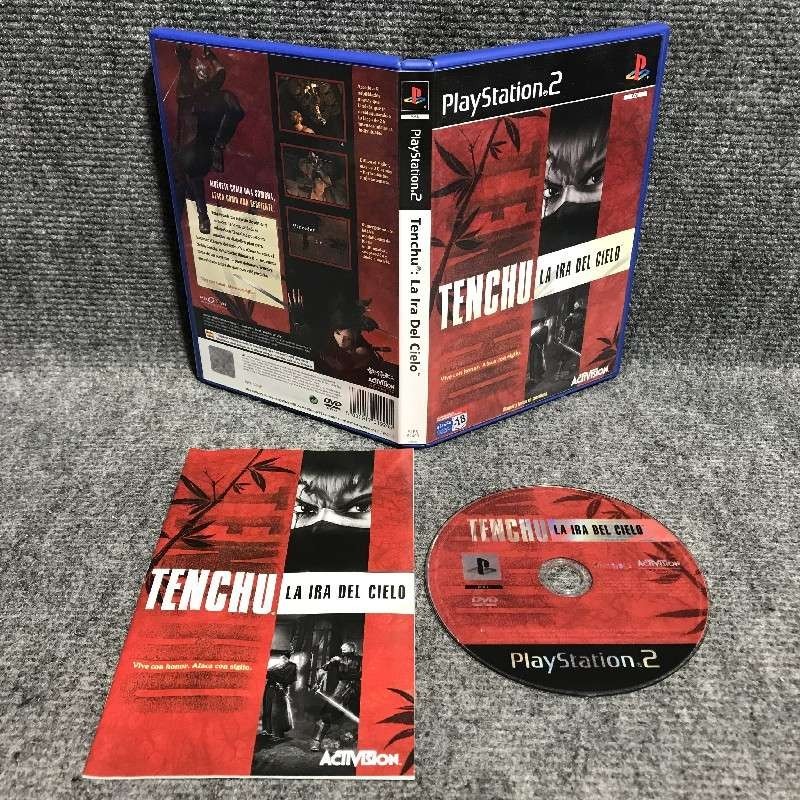 TENCHU LA IRA DEL CIELO SONY PLAYSTATION 2 PS2