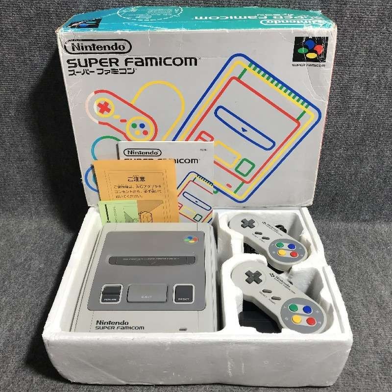 CONSOLA NINTENDO SUPER FAMICOM CON CAJA E INSTRUCCIONES JAP SNES