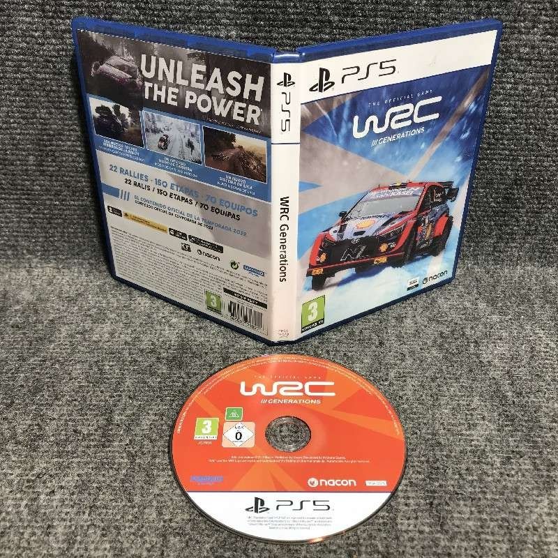 WRC GENERATIONS SONY PLAYSTATION 5 PS5