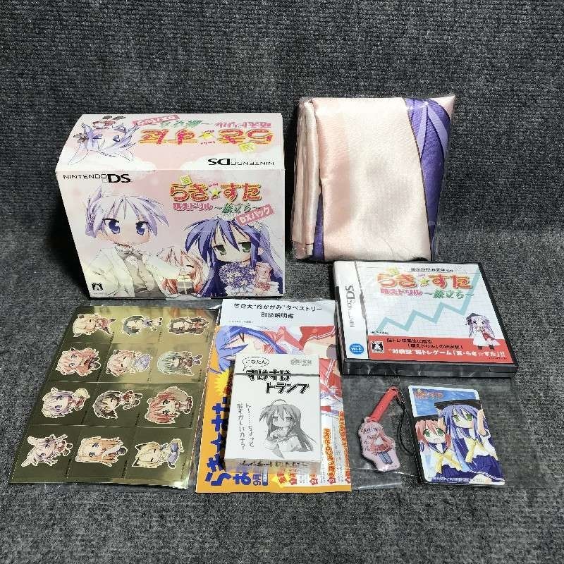 SHIN LUCKY STAR MOE DRILL TABIDACHI DX PACK JAP NINTENDO DS