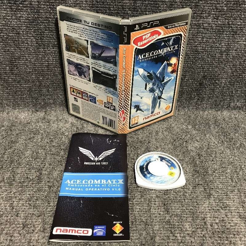 ACE COMBAT X EMBOSCADA EN EL CIELO SONY PSP