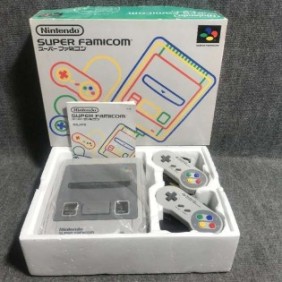 CONSOLA NINTENDO SUPER FAMICOM CON CAJA E INSTRUCCIONES JAP SNES