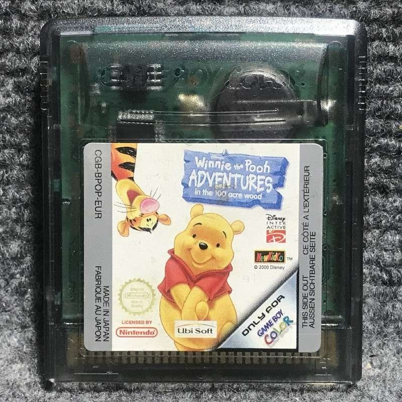 DISNEY WINNIE THE POOH ADVENTURES IN THE 100 ACRE WOOD NINTENDO GAME BOY COLOR GBC