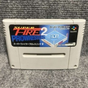 SUPER FIRE PRO WRESTLING 2 JAP SUPER FAMICOM NINTENDO SNES