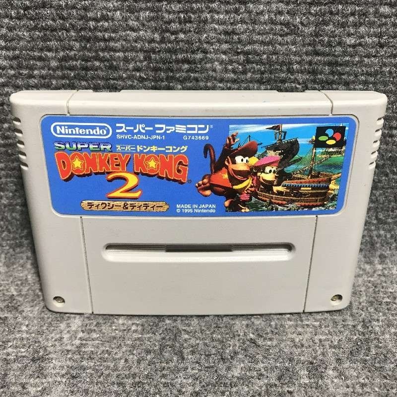 SUPER DONKEY KONG 2 DIXIE AND DIDDY JAP SUPER FAMICOM NINTENDO SNES