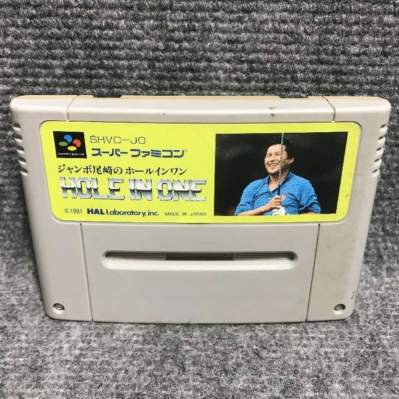 JUMBO OZAKI NO HOLE IN ONE JAP SUPER FAMICOM NINTENDO SNES