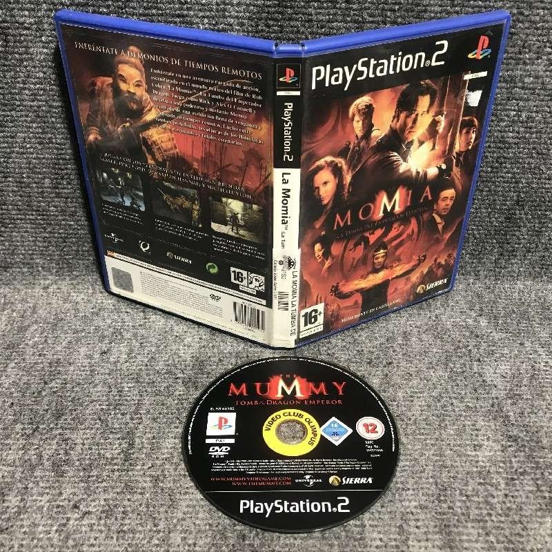 LA MOMIA LA TUMBA DEL EMPERADOR DRAGON SONY PLAYSTATION 2 PS2