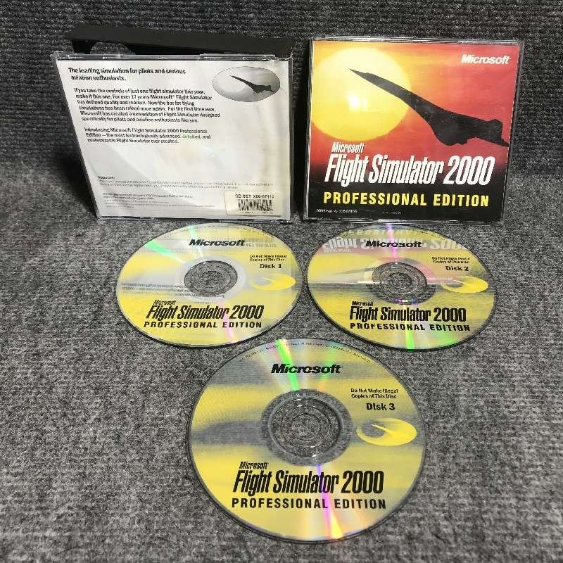 FLIGHT SIMULATOR 2000 PROFESSIONAL EDITION PC