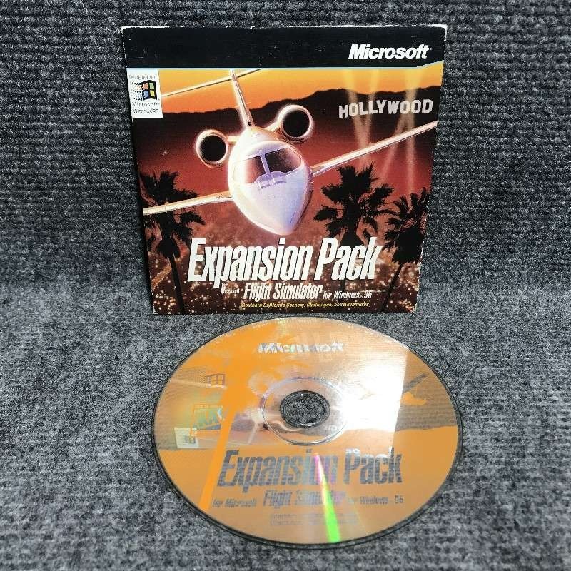 EXPANSION PACK FOR MICROSOFT FLIGHT SIMULATOR FOR WINDOWS 95 PC