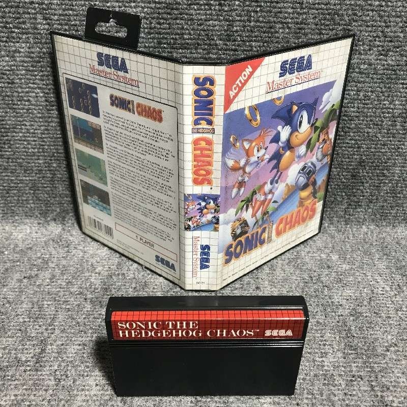 SONIC THE HEDGEHOG CHAOS SEGA MASTER SYSTEM