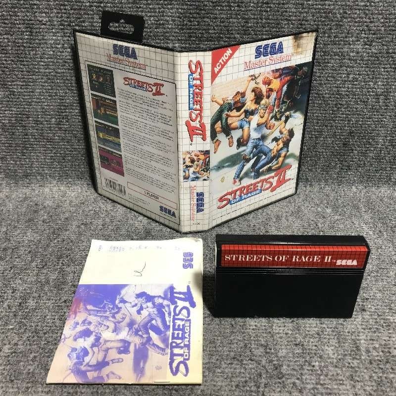 STREETS OF RAGE II SEGA MASTER SYSTEM