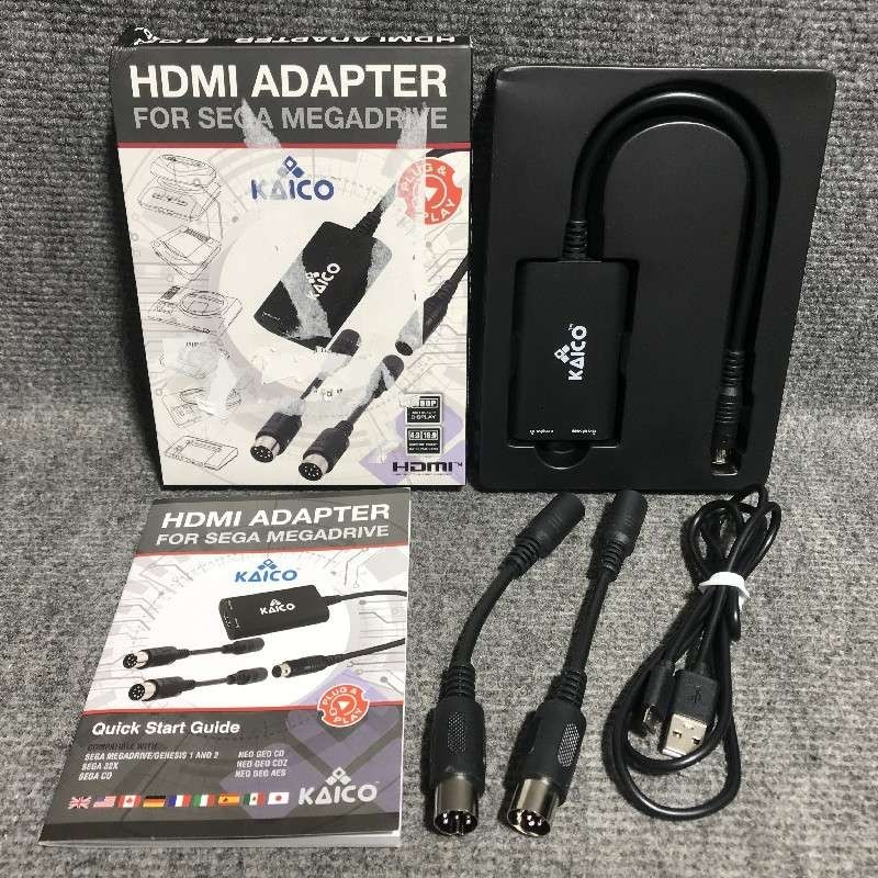 HDMI ADAPTER KAICO SEGA MEGA DRIVE GENESIS 32X CD NEO GEO