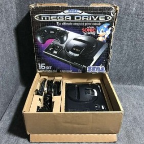 CONSOLA SEGA MEGA DRIVE CON CAJA