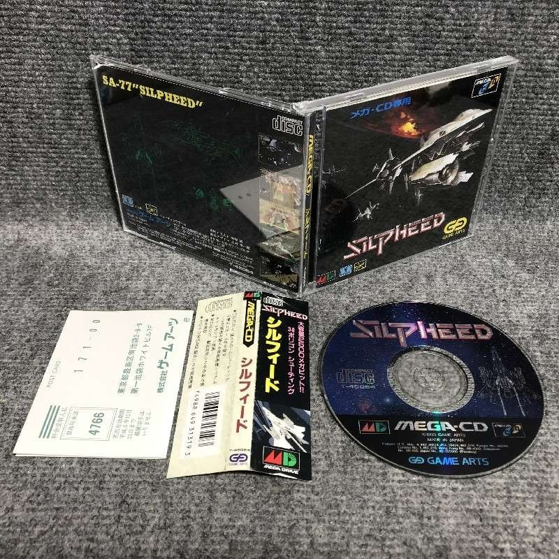 SILPHEED JAP SEGA MEGA CD