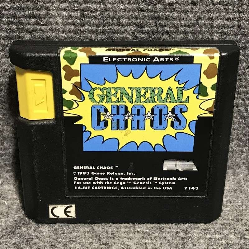 GENERAL CHAOS SEGA MEGA DRIVE