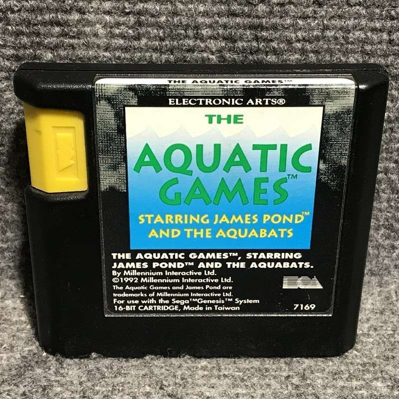 THE AQUATIC GAMES SEGA MEGA DRIVE