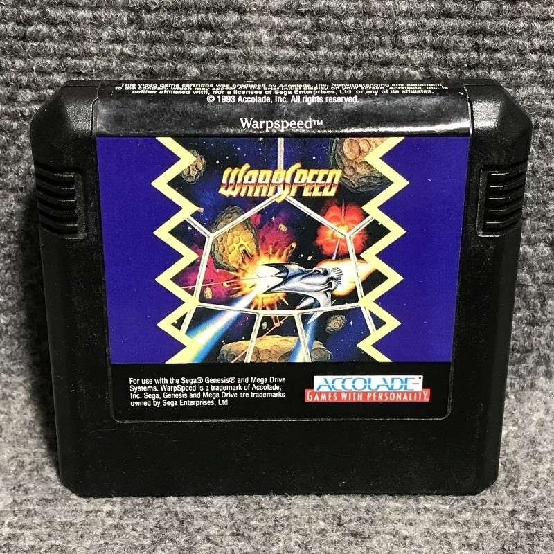 WARPSPEED SEGA MEGA DRIVE