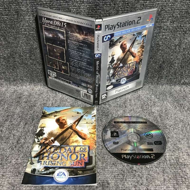 MEDAL OF HONOR RISING SUN SONY PLAYSTATION 2 PS2