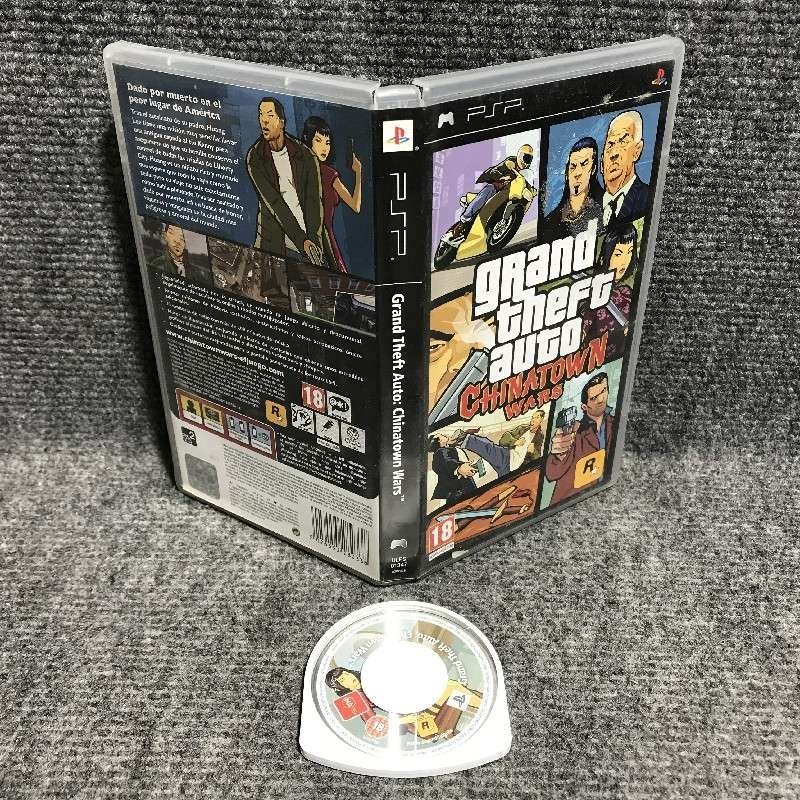 GRAND THEFT AUTO CHINATOWN WARS SONY PSP