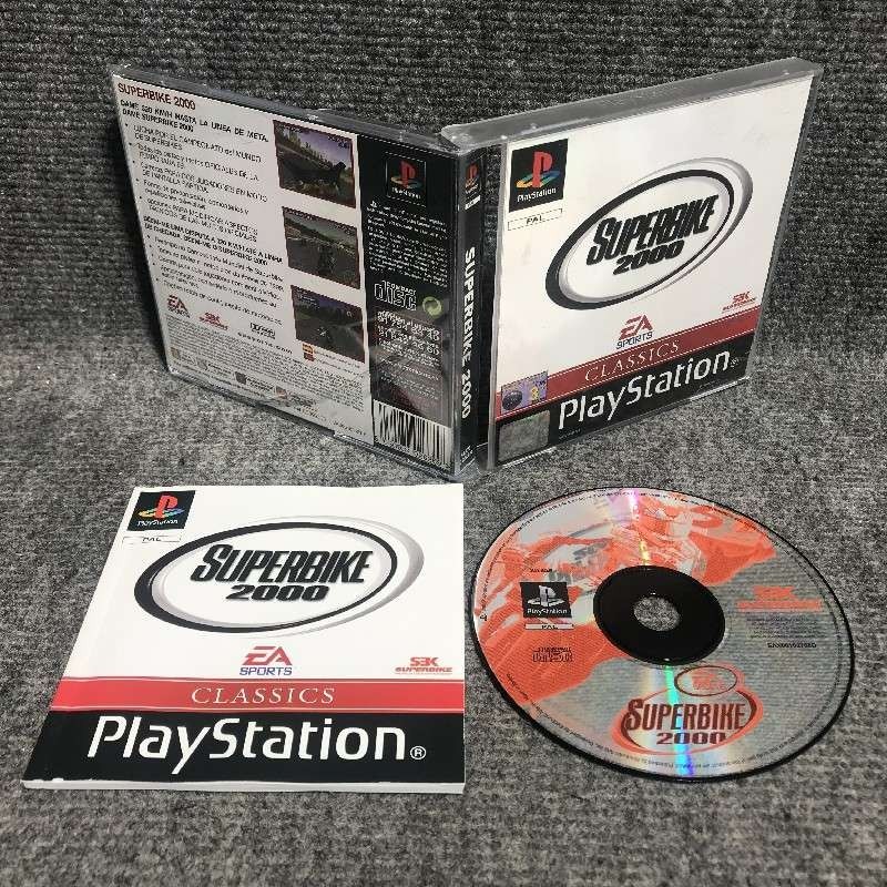 SUPERBIKE 2000 SONY PLAYSTATION PS1