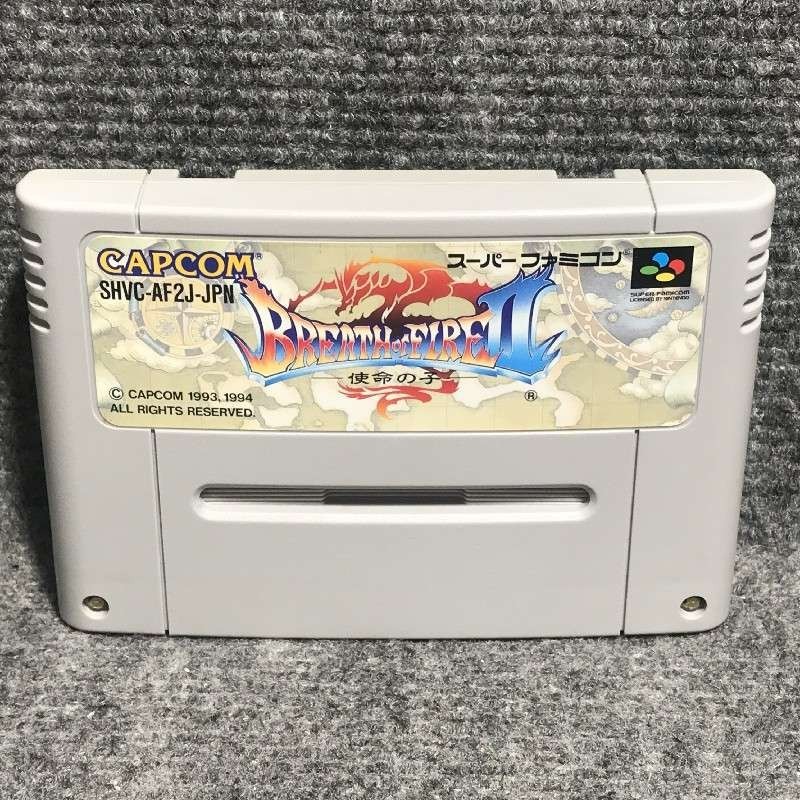 BREATH OF FIRE II SHIMEI NO KO JAP SUPER FAMICOM NINTENDO SNES