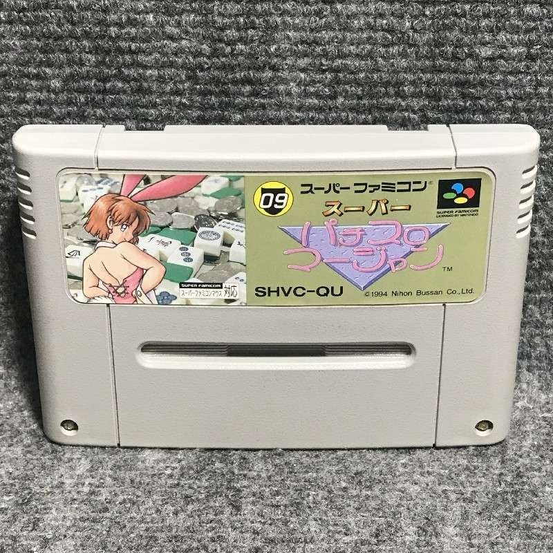 SUPER PACHI SLOT MAHJONG JAP SUPER FAMICOM NINTENDO SNES