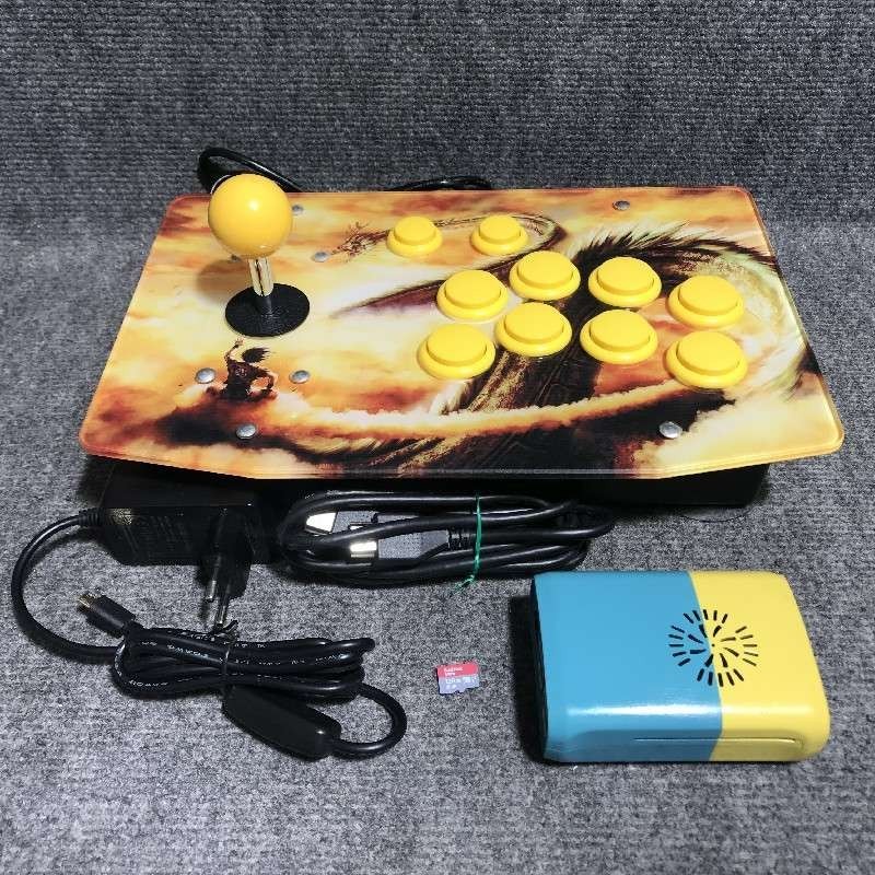 CONSOLA RASPBERRY PI 3B+ RECALBOX+128GB+ARCADE STICK+HDMI+AC