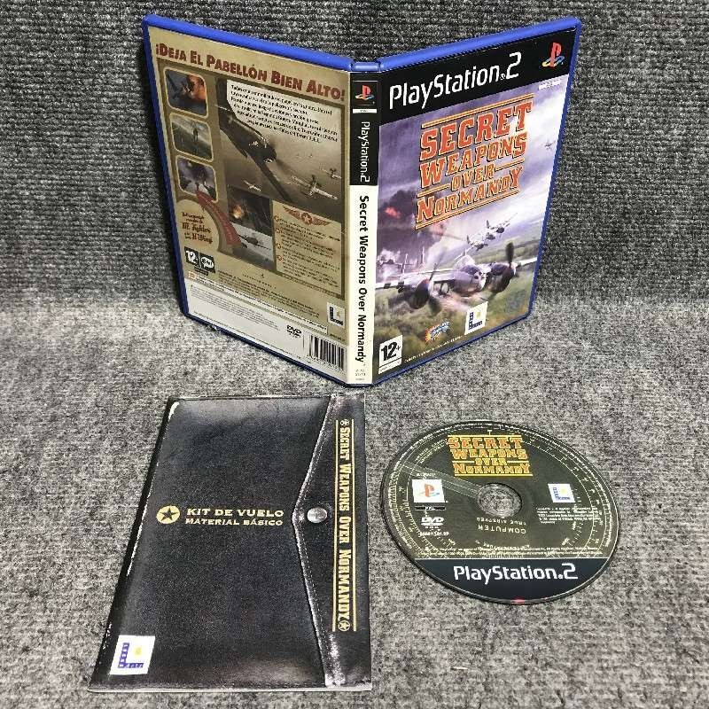 SECRET WEAPONS OVER NORMANDY SONY PLAYSTATION 2 PS2