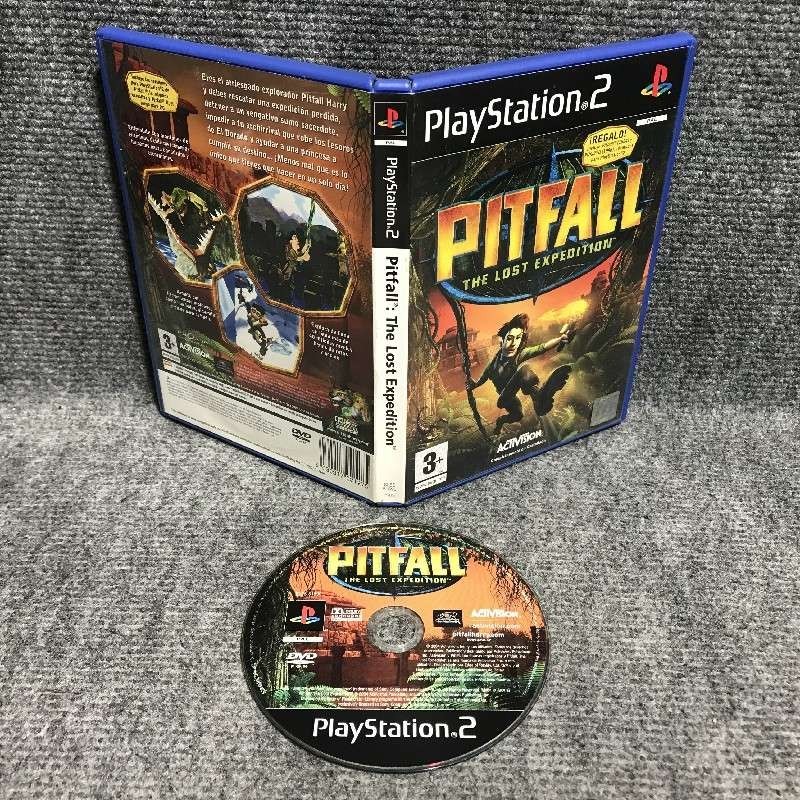 PITFALL THE LOST EXPEDITION SONY PLAYSTATION 2 PS2