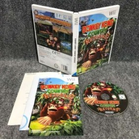 DONKEY KONG COUNTRY RETURNS NINTENDO WII