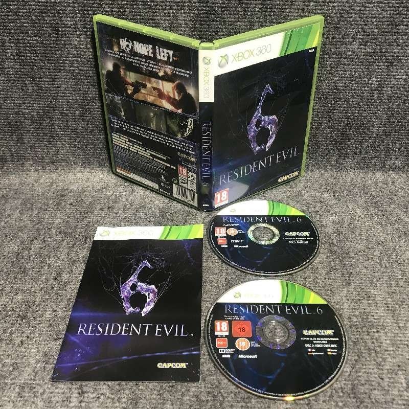 RESIDENT EVIL 6 MICROSOFT XBOX 360