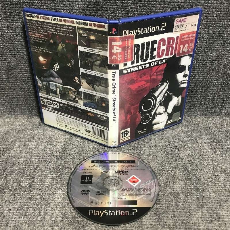 TRUE CRIME STREETS OF LA SONY PLAYSTATION 2 PS2