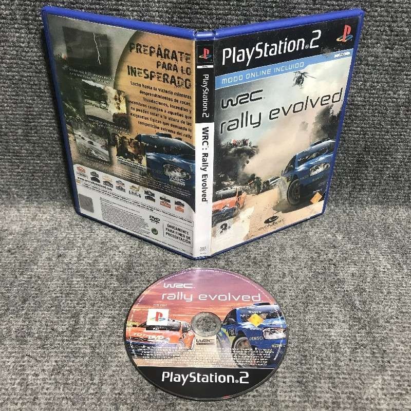 WRC RALLY EVOLVED SONY PLAYSTATION 2 PS2