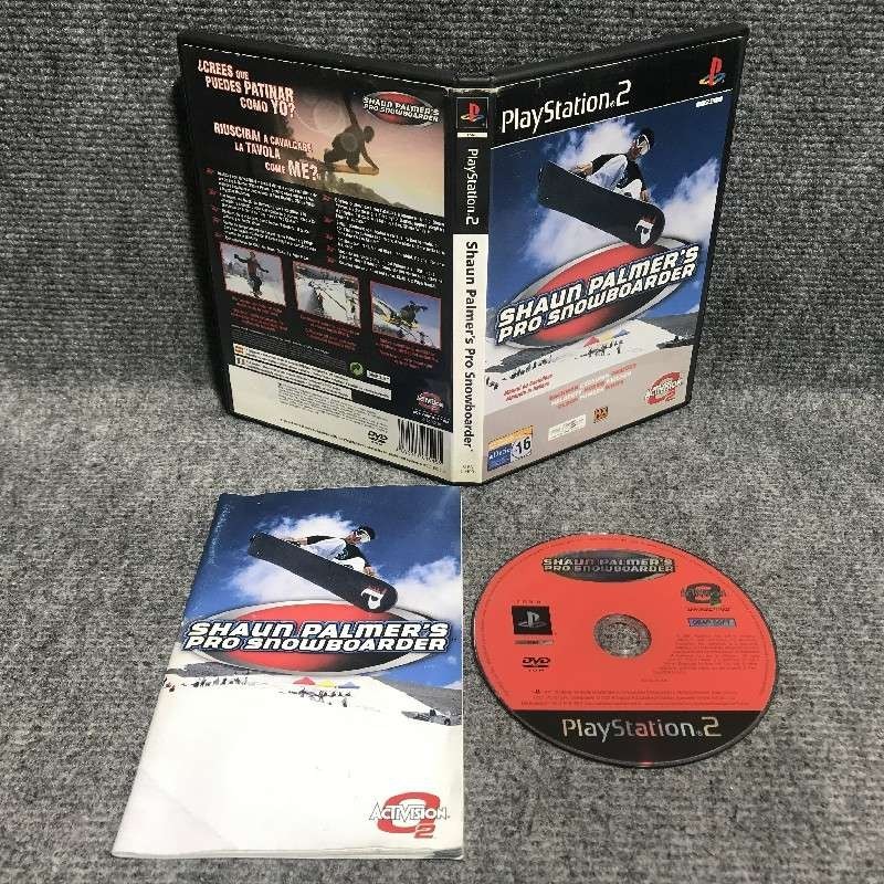 SHAUN PALMER PRO SNOWBOARDER SONY PLAYSTATION 2 PS2