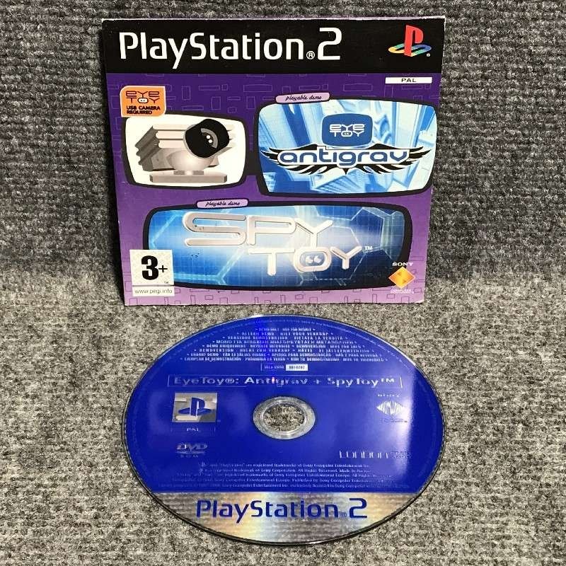 DEMO EYE TOY ANTIGRAV+SPY TOY SONY PLAYSTATION 2 PS2